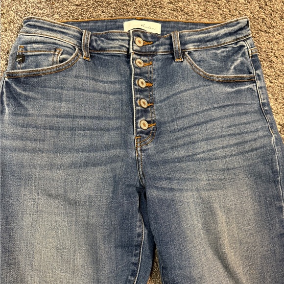 Kancan high rise button fly straight jeans 13 30 - Picture 4 of 5